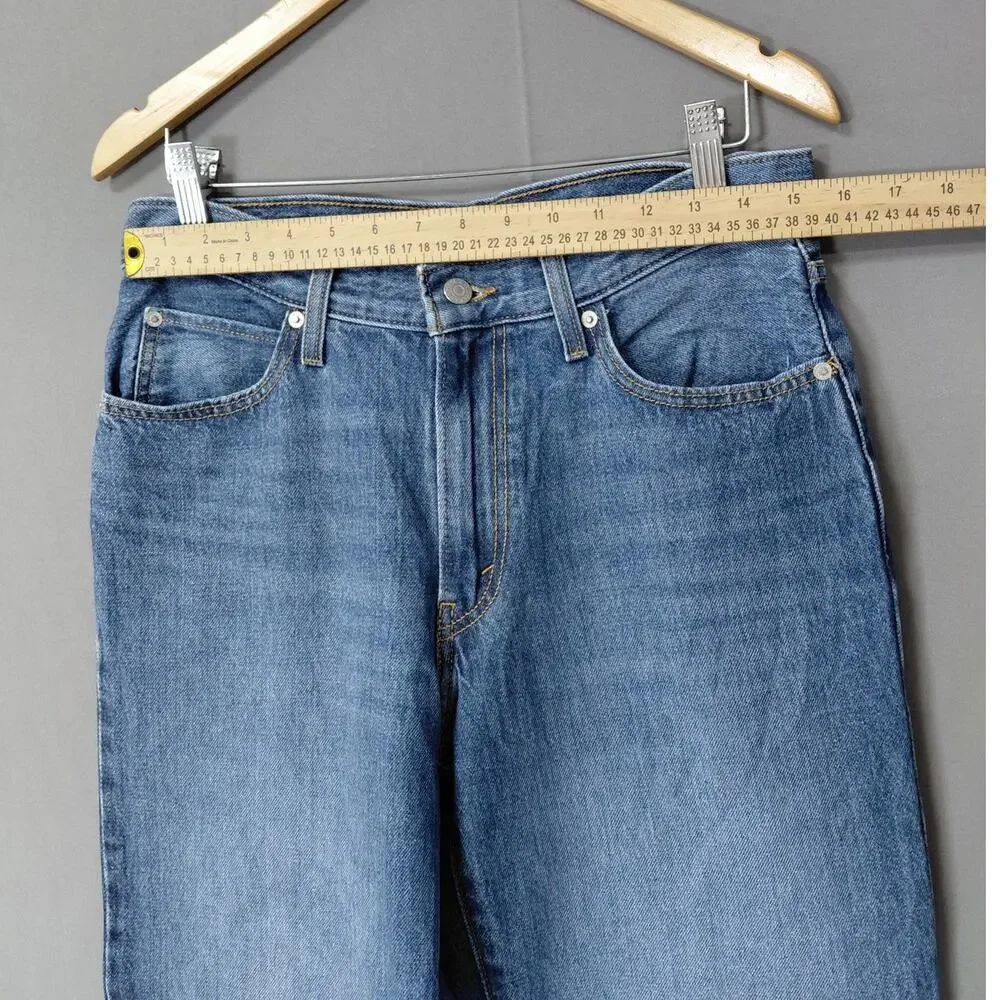 LEVI STRAUSS Blue 94 Baggy Stretch Jeans Relaxed Denim Size 29